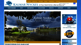 What Kalmarnyckel.org website looked like in 2018 (6 years ago)