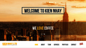 What Kiennhay.vn website looked like in 2018 (5 years ago)