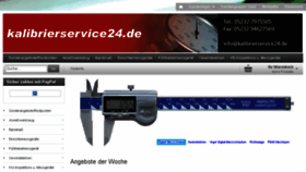 What Kalibrierservice24.de website looked like in 2018 (5 years ago)