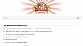 What Koshercornersuper.com website looked like in 2018 (5 years ago)