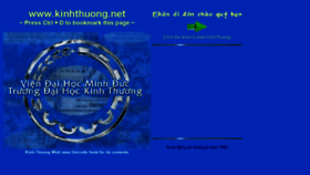 What Kinhthuong.net website looked like in 2018 (5 years ago)