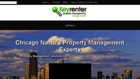 What Keyrenterchicagonorth.com website looked like in 2018 (5 years ago)