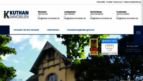What Kuthan-immobilien.de website looked like in 2018 (5 years ago)