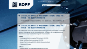 What Kopfweb.de website looked like in 2018 (5 years ago)