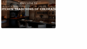 What Kitchentraditionsofcolorado.com website looked like in 2018 (5 years ago)