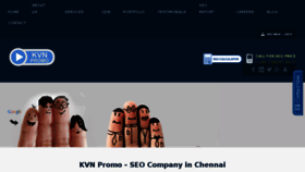 What Kvnpromo.com website looked like in 2018 (5 years ago)