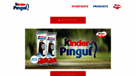 What Kinder-pingui.de website looked like in 2018 (5 years ago)