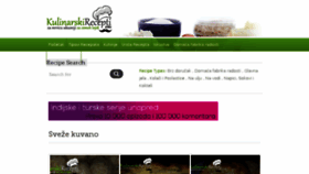 What Kulinarskirecepti.info website looked like in 2018 (5 years ago)