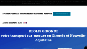 What Keolis-gironde.com website looked like in 2018 (5 years ago)