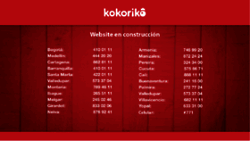 What Kokoriko.com.co website looked like in 2018 (5 years ago)