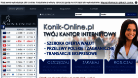 What Konik-online.pl website looked like in 2018 (5 years ago)