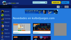 What Kulbotjuegos.com website looked like in 2018 (5 years ago)