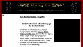 What Kung-fu-berlin.de website looked like in 2018 (5 years ago)