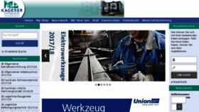 What Kagerer-gmbh.de website looked like in 2018 (5 years ago)