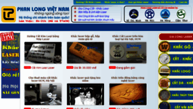 What Khaclasergiare.vn website looked like in 2018 (5 years ago)
