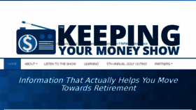 What Keepingyourmoney.com website looked like in 2018 (5 years ago)