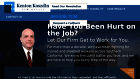 What Kentonslawoffice.com website looked like in 2018 (5 years ago)