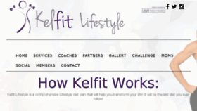 What Kelfit.co.za website looked like in 2018 (5 years ago)