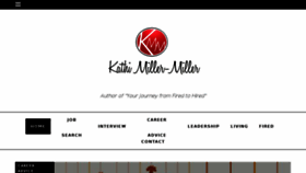 What Kathimillermiller.com website looked like in 2018 (5 years ago)