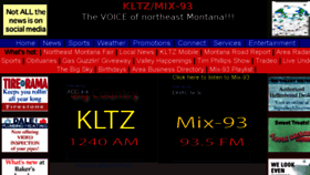 What Kltz.com website looked like in 2018 (5 years ago)