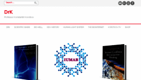 What Korotkov.eu website looked like in 2018 (7 years ago)