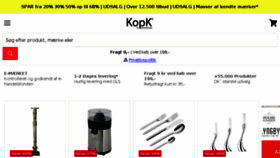 What Kopk.se website looked like in 2018 (5 years ago)