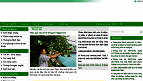 What Kiemlam.backan.gov.vn website looked like in 2018 (5 years ago)