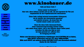 What Kinobauer.de website looked like in 2018 (5 years ago)