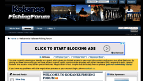 What Kokaneefishingforum.com website looked like in 2018 (5 years ago)
