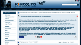 What Kinox.cloud website looked like in 2018 (5 years ago)