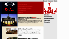 What Kulturplanung.de website looked like in 2018 (5 years ago)