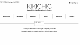 What Kikichicshop.com website looked like in 2018 (5 years ago)