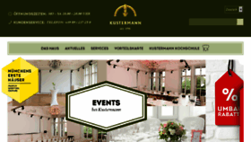 What Kustermann.de website looked like in 2018 (7 years ago)