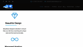 What K2websitedesign.com website looked like in 2018 (5 years ago)