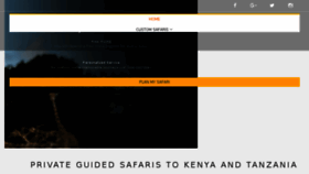 What Kenyatanzaniasafari.com website looked like in 2018 (5 years ago)