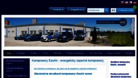 What Kompresory-esoair.sk website looked like in 2018 (5 years ago)