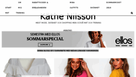 What Kathe.nu website looked like in 2018 (5 years ago)