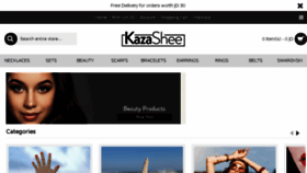 What Kazashee.com website looked like in 2018 (5 years ago)