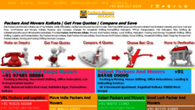 What Kolkatapackersmovers.in website looked like in 2018 (5 years ago)