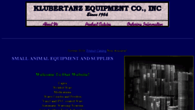 What Klubertanz.com website looked like in 2018 (5 years ago)
