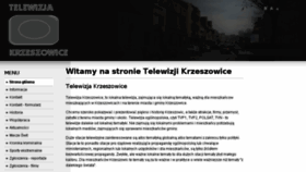 What Krzeszowice.tv website looked like in 2018 (5 years ago)