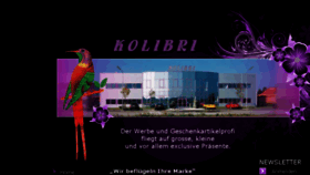 What Kolibri-shop.at website looked like in 2018 (5 years ago)