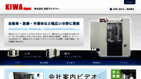 What Kiwa-mc.co.jp website looked like in 2018 (5 years ago)