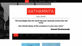 What Kathamrita.org website looked like in 2018 (5 years ago)