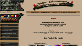 What Koehres-kaktus.de website looked like in 2018 (5 years ago)