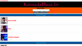 What Kannadamaza.in website looked like in 2018 (5 years ago)