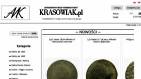 What Krasowiak.pl website looked like in 2018 (5 years ago)