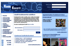 What Koulukaverit.com website looked like in 2018 (5 years ago)