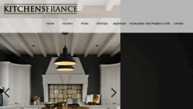 What Kitchensfrance.com website looked like in 2018 (5 years ago)