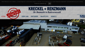 What Kreckel-renzmann.de website looked like in 2018 (5 years ago)